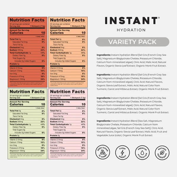 Instant Hydration - Variety Pack