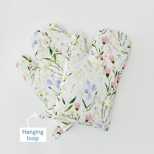 Oven Mitt Wildflower